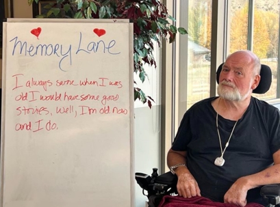 Resident with memior