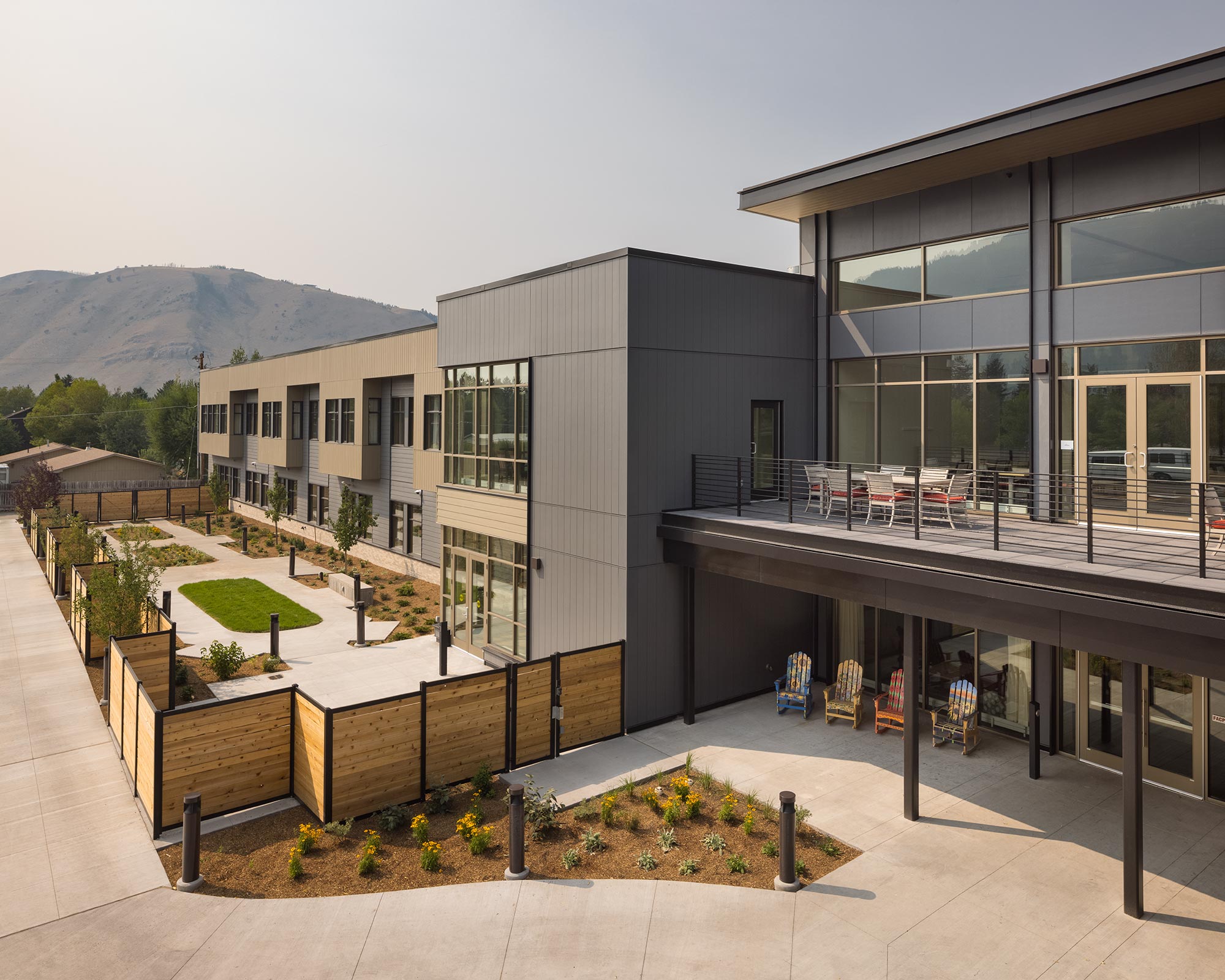 exterior of Sage Living in Jackson Hole, Wyoming